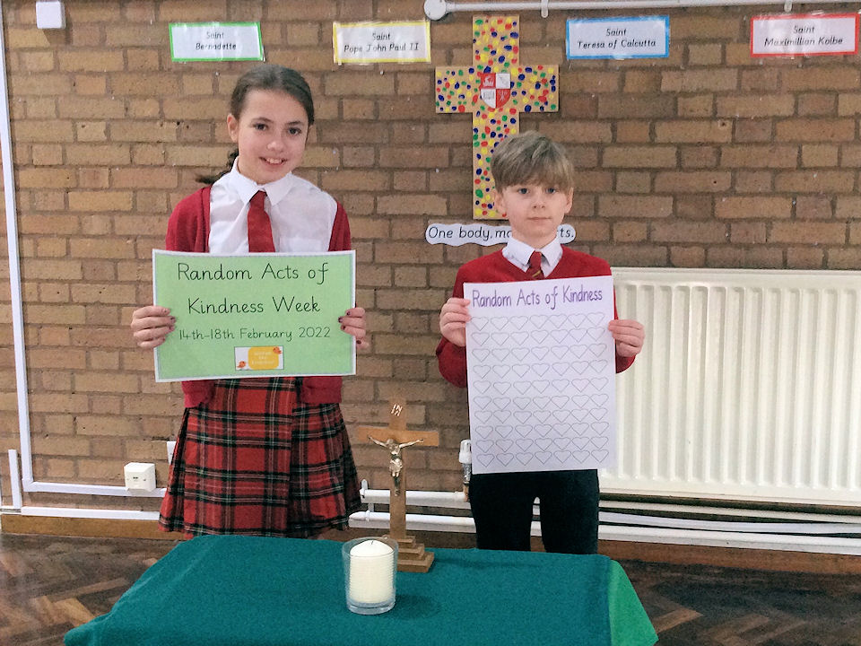 Year 6 Confirmandi Random Acts of Kindness Week