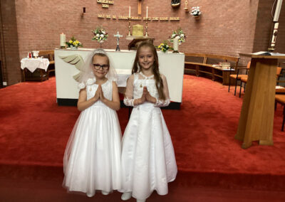 First Holy Communion children
