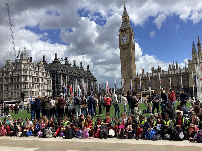 Year 5 visit the Houses of Parliament